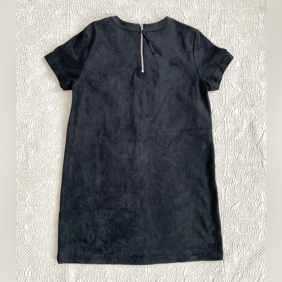 H&M Black Suede Shift Dress - Picture 2 of 4